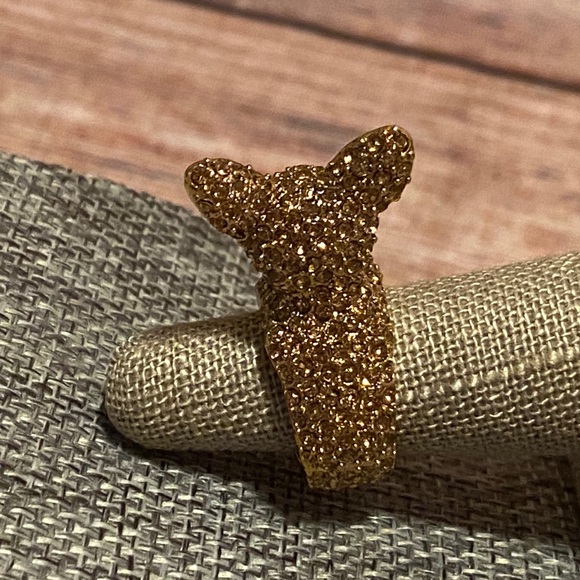 Kate Spade HAUTE STUFF Chihuahua Statement Ring - Picture 6 of 9